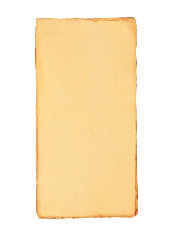 YOJO Craft Pack of 50 Sheets of Watercolor Paper of 150 GSM - Virgin Cotton - Handmade Paper with Deckle (Vintage 6 X 4, 20 X 15 CM) - Image 3
